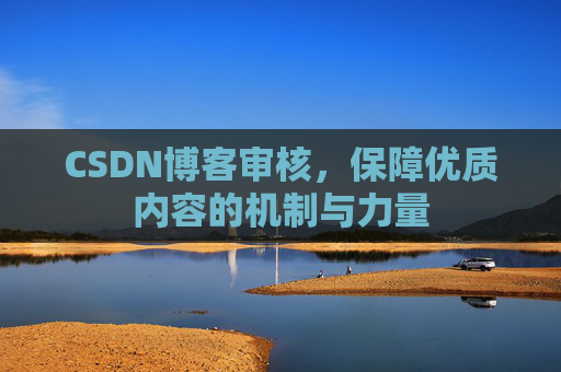 CSDN博客审核，保障优质内容的机制与力量
